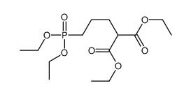 diethyl 2-(3-diethoxyphosphorylpropyl)propanedioate结构式