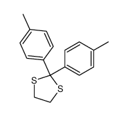 2,2-bis(4-methylphenyl)-1,3-dithiolane结构式