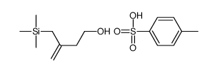 4-methylbenzenesulfonic acid,3-(trimethylsilylmethyl)but-3-en-1-ol结构式