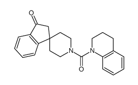 1'-(3,4-Dihydroquinolin-1(2H)-ylcarbonyl)spiro[indene-1,4'-piperidin]-3(2H)-one Structure