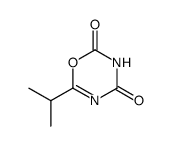 2H-1,3,5-Oxadiazine-2,4(3H)-dione,6-(1-methylethyl)- Structure