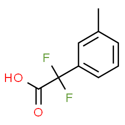 2,2-DIFLUORO-2-M-TOLYLACETIC ACID Structure