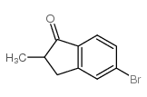 5-Bromo-2-methyl-1-indanone structure