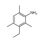 Aniline,3-ethyl-2,4,6-trimethyl- (6CI) Structure