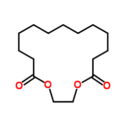十三烷二酸环乙撑酯结构式