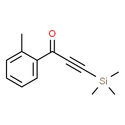 o-Tolyl(trimethylsilylethynyl) ketone Structure