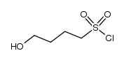 4-hydroxy-1-butanesulfonyl chloride Structure