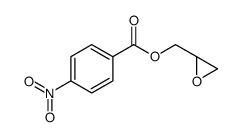 4-硝基苯酸(2S)-(+)-缩水甘油基结构式