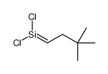 dichloro(3,3-dimethylbutylidene)silane Structure
