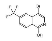 4-溴-6-(三氟甲基)-1(2H)-异喹啉酮图片