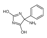 5-amino-5-phenylimidazolidine-2,4-dione Structure