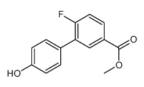 methyl 4-fluoro-3-(4-hydroxyphenyl)benzoate Structure
