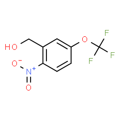 (2-硝基-5-(三氟乙氧基)苯基)甲醇结构式