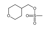 Tetrahydropyran-4-ylmethyl methanesulfonate Structure