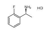 (S)-1-(2-氟苯基)乙胺盐酸盐结构式