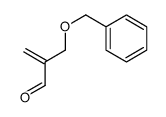 2-(phenylmethoxymethyl)prop-2-enal Structure