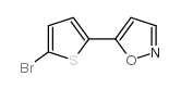 2-BROMO-5-(ISOXAZOL-5-YL)THIOPHENE Structure
