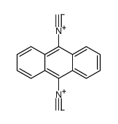 9,10-diisocyanoanthracene结构式