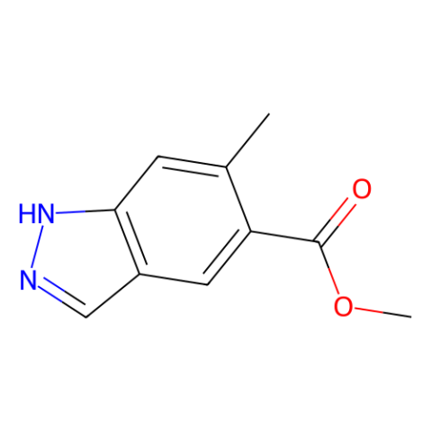 Methyl 6-methyl-1H-indazole-5-carboxylate Structure