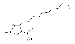 5-oxo-2-undecyloxolane-3-carboxylic acid Structure