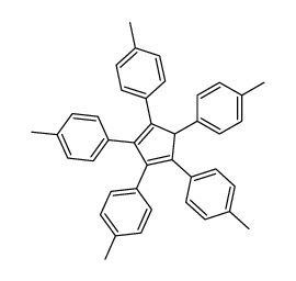 penta(p-tolyl)cylopentadienyl Structure