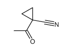 1-acetyl-1-cyanocyclopropane Structure