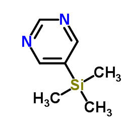 (9CI)-5-(三甲基甲硅烷基)-嘧啶结构式