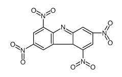 2,4,6,8-tetranitro-4aH-carbazole structure