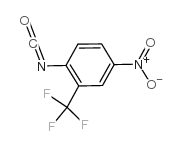 4-硝基-2-(三氟甲基)苯异氰酸酯结构式