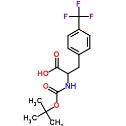 N-t-BOC-4-(trifluoromethyl)phenylalanine picture