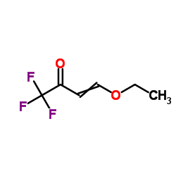 4-乙氧基-1,1,1-三氟-3-丁烯-2-酮结构式