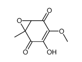 fumigatin oxide Structure
