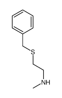 2-benzylsulfanyl-N-methylethanamine Structure