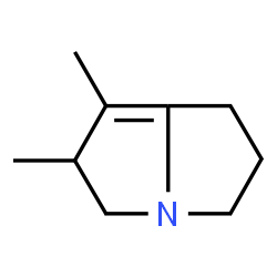 1H-Pyrrolizine,2,3,5,6-tetrahydro-6,7-dimethyl-(9CI)结构式