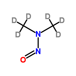 N-亚硝基二甲胺-D6结构式