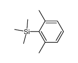 (2,6-dimethylphenyl)trimethylsilane结构式