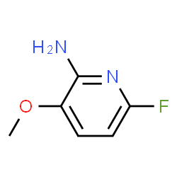6-氟-3-甲氧基吡啶-2-胺结构式