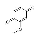 2-(Methylthio)-1,4-benzoquinone结构式