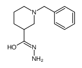 1-苄基哌啶-3-甲酰肼结构式