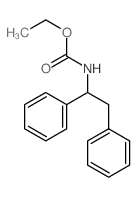 Carbamic acid, (1,2-diphenylethyl)-, ethyl ester (8CI,9CI)结构式