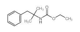 Carbamic acid, (a,a-dimethylphenethyl)-, ethyl ester (7CI,8CI) Structure