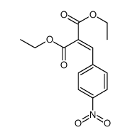 DIETHYL 2-(4-NITROBENZYLIDENE)MALONATE Structure