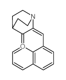 1-Azabicyclo[2.2.2]octan-3-one,2-(1-naphthalenylmethylene)-结构式