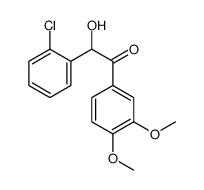 2''-Chloro-3,4-dimethoxybenzoin结构式