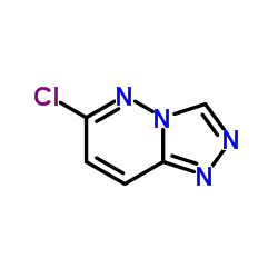 6-氯-1,2,4-三唑并[4,3-b]哒嗪结构式