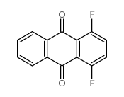 1,4-二氟蒽醌结构式