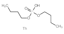 Phosphoric acid,dibutyl ester, thorium(4+) salt (8CI,9CI) structure