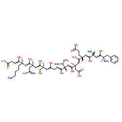Amyloid β-Protein (20-29) trifluoroacetate salt Structure