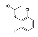 N-(2-Chloro-6-fluorophenyl)acetamide结构式