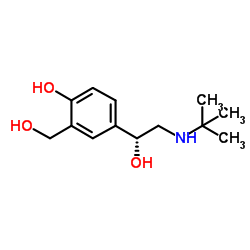 左旋沙丁胺醇结构式